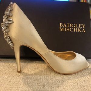 Badgley Mischka Bridal Heels